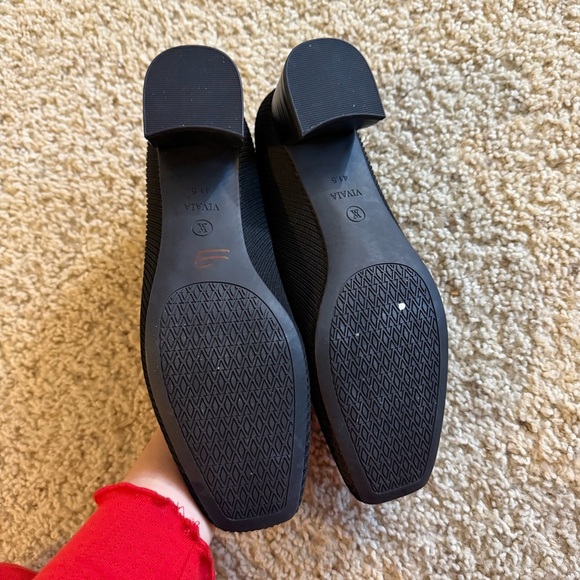 Vivaia Square-Toe Chunky Heels - Picture 5 of 7